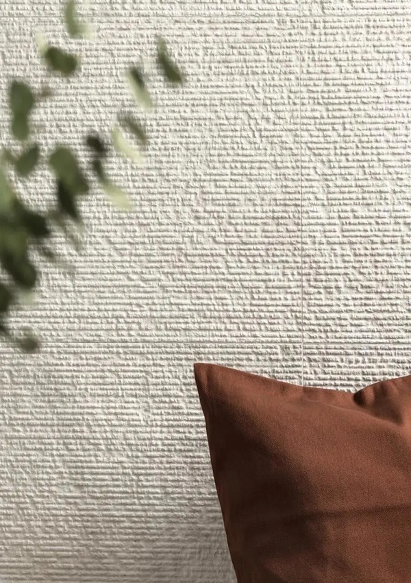 Pružný stenový panel z mäkkého kameňa so vzorom otrhanej látky