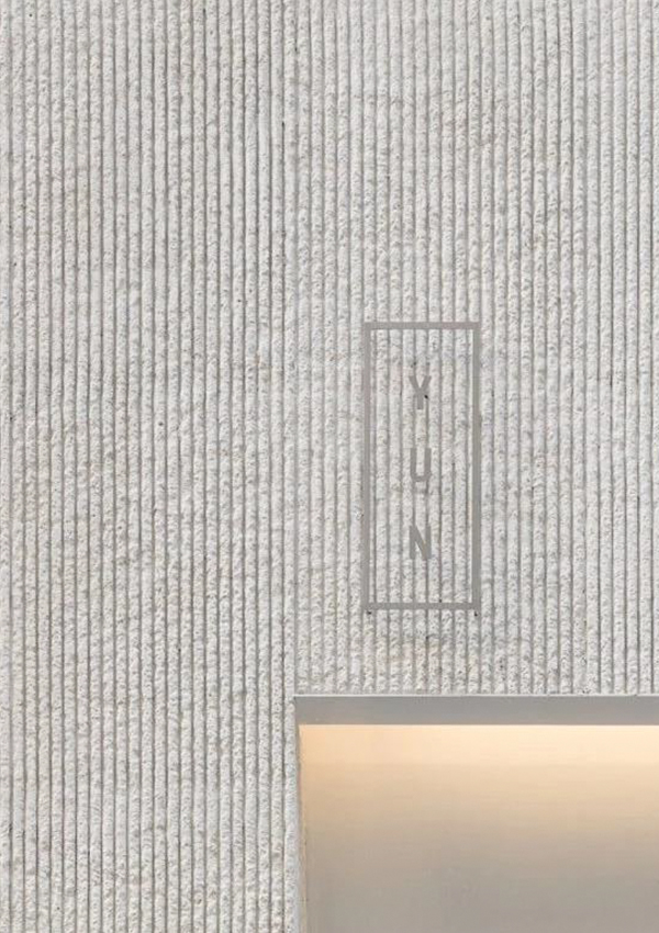 Okrúhla línia flexibilný stenový panel z mäkkého kameňa